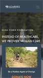 Mobile Screenshot of highfivesfoundation.org